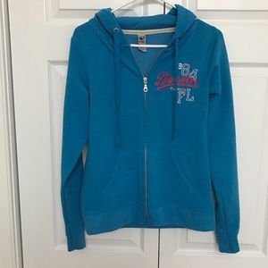 New Agenda Blue Hoodie Size Small